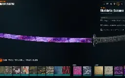 Conta Call of Duty Bo6/Warzone camo DARK MATTER