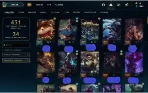 Conta do lol
