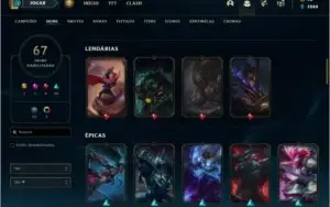 Conta do lol