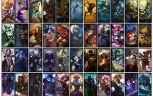 Conta bronze 1 com TODOS os champs e 222 Skins (Nivel 509)