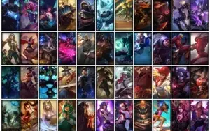 Conta bronze 1 com TODOS os champs e 222 Skins (Nivel 509)
