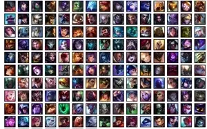 Conta bronze 1 com TODOS os champs e 222 Skins (Nivel 509)