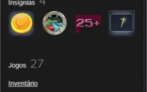 Conta Steam 7 Anos CSGO / Prime / Medalha 5 Anos / Lealdade
