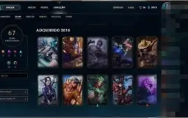Conta de League of Legends