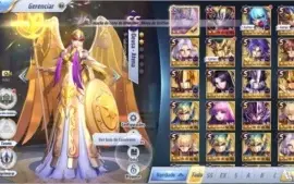 SAINT SEIYA AWAKENING - COM GEMAS AVANÇADAS E LIVROS