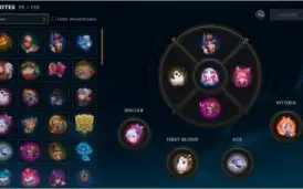 CONTA LOL COM 100 SKINS