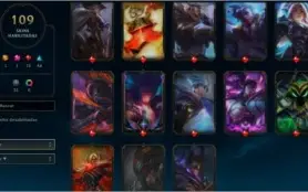 CONTA LOL COM 100 SKINS