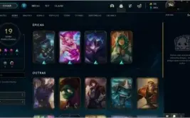 Conta Lol gold 1 ex plat 1/d4
