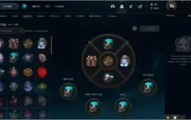 Conta Lol gold 1 ex plat 1/d4