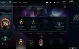Conta Lol gold 1 ex plat 1/d4