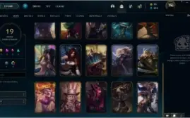 Conta Lol gold 1 ex plat 1/d4