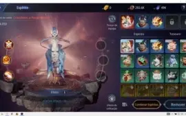 Conta mir4 SV SA22 Warrior com pavão vermelho!