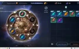Conta mir4 SV SA22 Warrior com pavão vermelho!