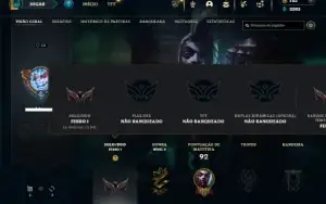 Ferro 1 com 50 Champs e 29 Skins + 2800 RP