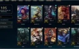 Conta lol platina 3