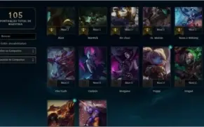 Conta lol platina 3