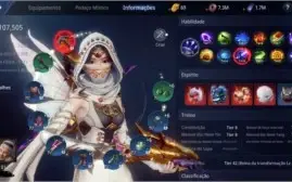 Arqueira level 80 - 107k - SA 34 + Couro e Escama