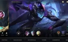 Conta Wild Rift 12 skins lendárias