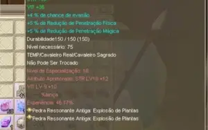 Templário level 75 - Pega 11k de DEF (sem buff de profeta)