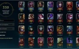 CONTA LEGADO DIAMANTE 4 (SOLO/ FLEX) 101 SKINS, 134 CAMPEÕES