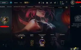 Conta Handlevel Nv 33 / 5 Skins / 24 Campeões / Full Acesso