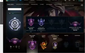 CONTA LOL MESTRE 83 SKINS