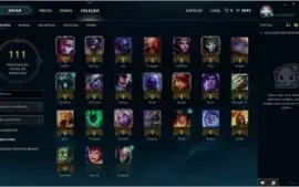 Conta League of Legends - Prata 5 - 24 Campeões