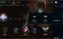 Conta League of Legends - Prata 5 - 24 Campeões
