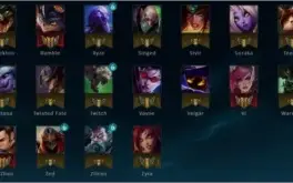 conta de lol prata 2 elo passado gold 5