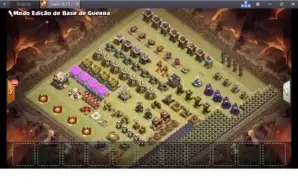Clash of Clans CV 11 + 1340 Gemas