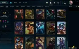 CONTA LOL - PLATINA 4 • 80SKINS 102 CHAMP