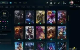 CONTA LOL - PLATINA 4 • 80SKINS 102 CHAMP