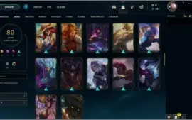 CONTA LOL - PLATINA 4 • 80SKINS 102 CHAMP