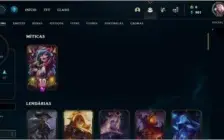 CONTA LOL - PLATINA 4 • 80SKINS 102 CHAMP