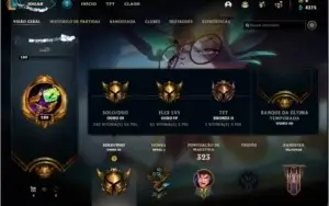 CONTA LOL 100 CHAMPS 80 SKINS, MAIS DE 500$ GASTO PROMOÇÃO