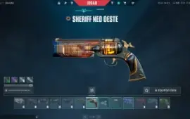 conta valorant com 2 skins excluisivas e 2 premium