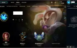 Conta LoL Diamante V Smurf