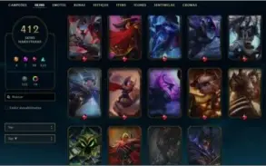 Conta league of legends