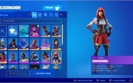 CONTA FORTNITE SKINS DE LOJA TRYHARD