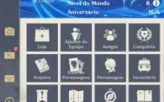 Conta com doze 5 estrelas + 4 armas 5 estrelas
