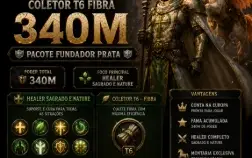 Conta Europa Healer 340M Fama Fundador Prata