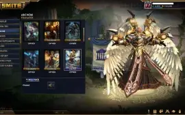 Conta Smite Beta Tester (892 skins) + Arconte + todos cofres