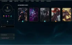 CONTAS DIAMANTE4 LOL