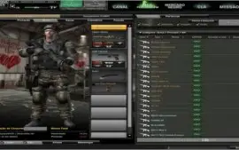 Conta - Combat Arms - de 2010 -  inventário de 9 milhões