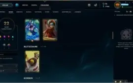 Conta League Of Legends - Lvl32 - Gold 3