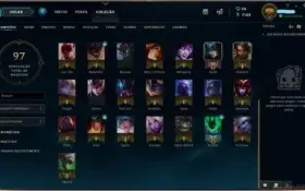 Conta League Of Legends - Lvl32 - Gold 3