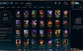 Conta League Of Legends - Lvl32 - Gold 3
