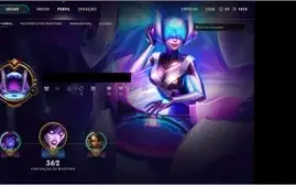 Conta LoL 150 Skins - Borda Gold + Annie Hextec