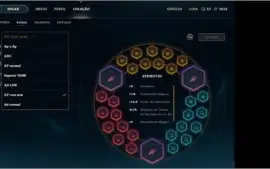 Conta LoL 150 Skins - Borda Gold + Annie Hextec