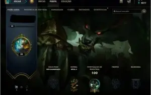 conta lol level 30 unranked